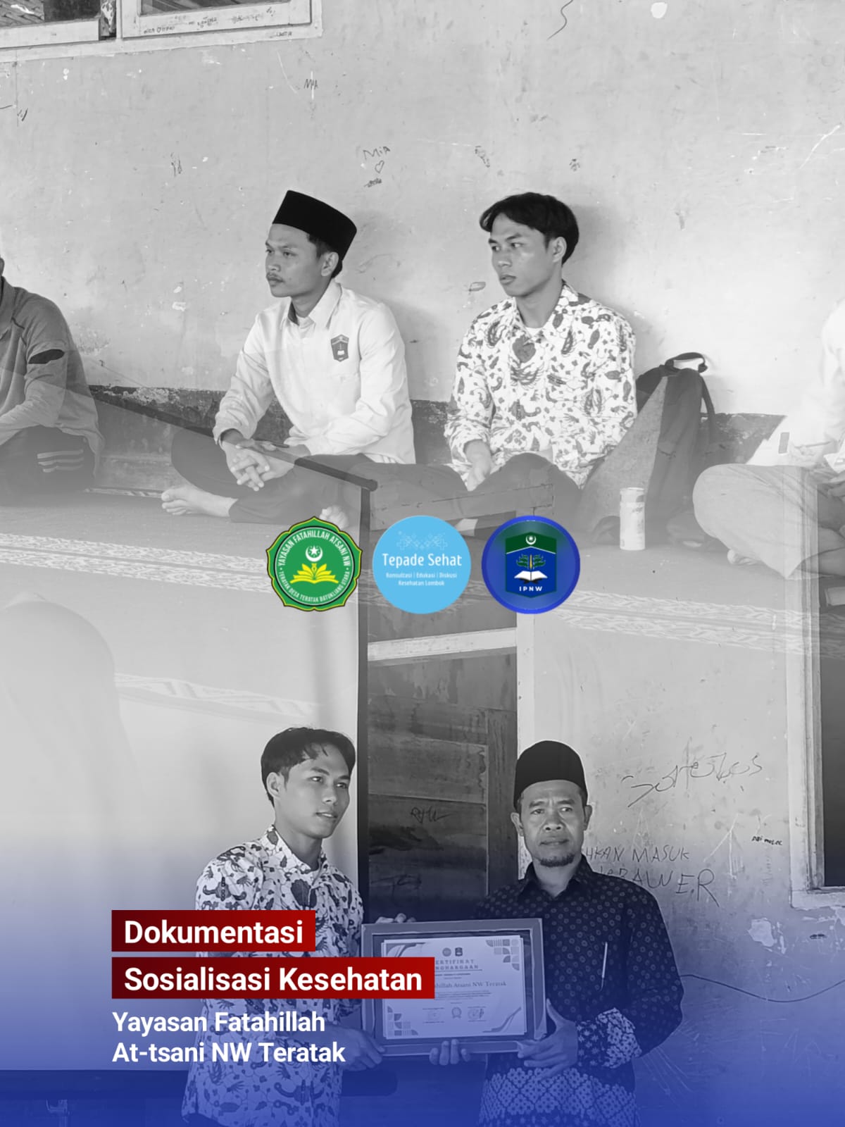 Kolaborasi IPNW dan Komunitas Tepade Sehat: Gelar Edukasi Kesehatan Pelajar Nahdlatul Wathan